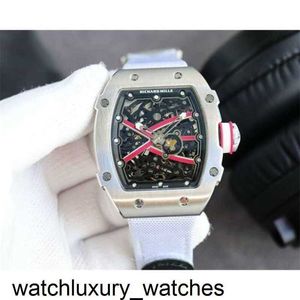 Männer Richardmill Rm67-02 Uhren Designer Skeleton Armbanduhr Hohe Qualtiy Mechanische Bewegung Uhr Montre Luxe mit Box U9XN