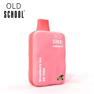 Original Old School Puff 7000 Os7000 Puffs 7K Descartáveis Vapes Pen Cigarros Eletrônicos 14ml Pod Mesh Bobina Recarregável 24 Sabores vs Bar Mary Elf World