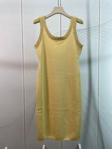 Silk Camisole Dress, 2024 Ny silkesrock, sexig kamisolväst stickad kjol, smal passform och bantskinkor inslagen klänning