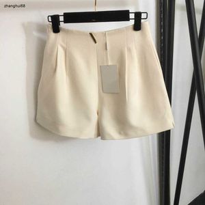 Designer feminino shorts roupas para senhoras verão carta decorada cintura alta moda calças curtas 18 de janeiro