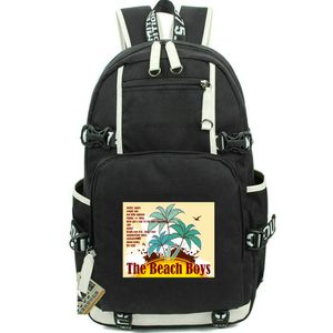 Band Packpack Beach Boys Daypack Your Summer Dream School Bag Muzyka Pakiet Drukuj Rucka