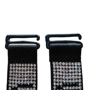 Антеуст против сексуальных бюстгальтерных наборов ремешок на ремешках Bras strap vsband ослепительный красочный алмазный бюстгаль