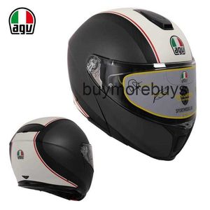 Tam Yüz Açık Agv Motosiklet Kask Hafif Karbon Fiber Ortaya Çıkar Erkek ve Kadınlar İçin Kask Anti Sis Motosiklet Kaskını Tüm Seasons Evrensel Uilz