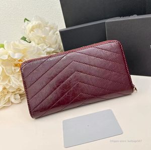 High Quality Genuine Leather Designer Woman Wallet Purse With Origina box card holder Handbag women ladies girls wholesale