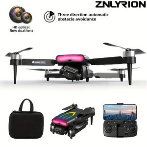 Novo drone UAV Quadcopter F199 com decolagem de uma tecla, prevenção inteligente de obstáculos, acompanhamento inteligente, posicionamento de fluxo óptico, câmeras HD duplas, detecção de gravidade.