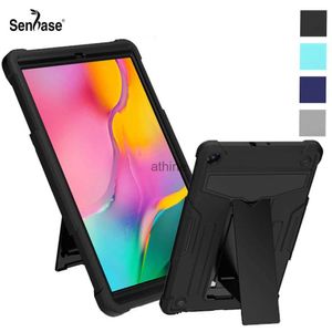 Tablet PC Casos Sacos Crianças Seguro PC Silicone Híbrido À Prova de Choque Anti-Queda Stand Tablet Capa Para Samsung Galaxy Tab A 10.1 2019 SM-T510 SM-T515 Caso YQ240118