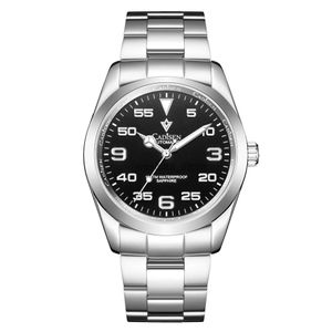 Other Watches CADISEN C8205 Japan MIYOTA-8185 Movt Men's Watch Mechanical Automatic Wrist Watches C3 Luminous Sapphire DivWatch Men 10ATM J240118