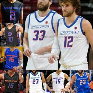 Boise State Basketball Jersey NCAA stitched jersey Any Name Number Men Women Youth Embroidered Emmanuel Jace Whiting Vince Barringer Sam Winter