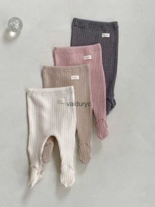 Trousers 2023 Winter New Baby Girl Plus Velvet Thick Pantyhose Solid Infant Warm Leggings Toddler Fleece Clothes H240508