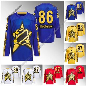 Igor Shesterkin Auston Matthews 2024 All-Star Game Hockey Jersey Connor McDavid Morgan Rielly Quinn Hughes Robert Thomas Kirill Kaprizov Mackinnon Connor Bedardard