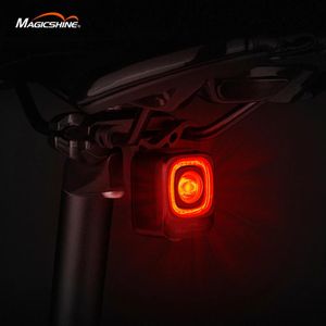 Lights MagicShine Bicycle Smart Auto Brake Sensing Light Seemee 200 IPX6 Vattentät LED -laddningscykel Bakre ljus Cykelbeläggning