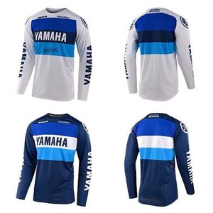 T-shirts Yamahas nya trendiga varumärkeshastighet reduktion utomhus motorcykel riddräkt mountainbike ridhastighet