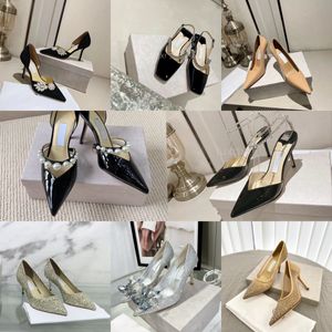 High Heels Sandales Women Womener Chaussure Black Mule Sliders Woman Wathury Wedding Dress Shoes Womens Sandalias Mujer Classic Ladies Wedding with Box