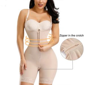 Fajas Colombianas Reductora Butt Lifter Tummy Control Body Shaper Waist Trainer Corset Shapewear Bodysuit Slimming Slimming Doundwear 240117