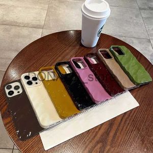 Casos de telefone celular Casos de onda 3D de luxo no iPhone 6 6S 7 8 Plus Se 2020 X XR XS Max Capa protetora à prova de choque para iPhone 11 12 13 14 Pro Max Plus J240118