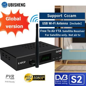 DVB S2 Digitaler Satellitenempfänger DVB-S/S2 FTA Dish Sat Decodificador HDMI RCA 2xUSB 2.0 Media Player Vorinstallierte Programmliste