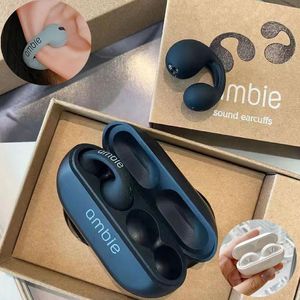 Наушники SONYED Ambie, наушники с костной проводимостью, Bluetooth, беспроводные водонепроницаемые спортивные наушники True Not Inear, беспроводные наушники для всех телефонов