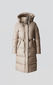 Winter Mackages Jaqueta de Puffer Women Down Jacket Ishani Foil Shield Long Down Capé Capô Classic Over Knee Cloud Bread Down Jasas