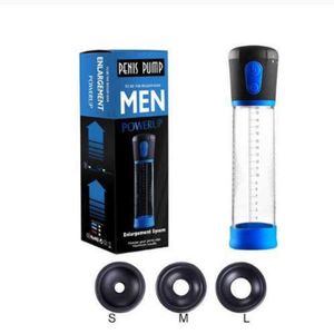 Sex toy Massager Automatic Penis Pump Enlarger Usb Rechargeable Electric Enlargement Extender Vacuum Sex Toys for Men