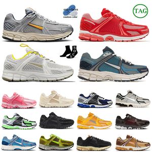 Free Run Zooms Vomero 5 Plataforma Tênis de corrida ao ar livre Supersônico Foto Poeira Triplo Rosa Preto Branco Desgastado Azul Luz Osso Aveia Airs Homens Mulheres Tênis Esportivo