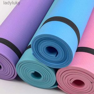 Yogamattor Hållbara anti-slip Yogamatta för fitness gym pad sport pad baby play mat meditation jodu gym fitness mat fabrik pricel240118