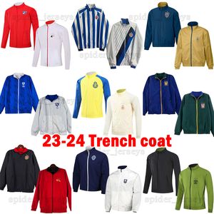 23 24 Al Nassr Tijuana Trenchcoat Austin 2023 2024 Tigres Al Hilal Monterrey Montreal Santos Laguna San Luis Chivas Atalanta Soccer Sets Kapuzenjacke