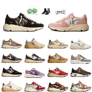 Gold Women Men Golden Gooseices casual Designer shoes Beige Suede Black White Silver Glitter Sole Red Pink Platform Running sole Big Size Runners Sneakers Trainers