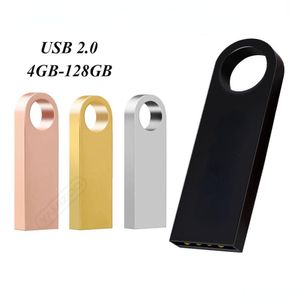 USB Flash Drive Drive 4GB 8GB 2.0 Yüksek Hızlı Kalem 16GB 32GB 64GB 128GB Pendrive Metal Çubukları Bellek Çubuk Damla Teslimat Bilgisayarları Netw Dhnsn