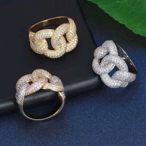 Band Rings JEWEL New Style Romantic and Shiny RHigh Quality Cubic Zirconia Finger RFor a Female WeddParty Gift J240118