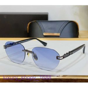 Designer-Mode-Sonnenbrillen-Online-Shop ANDITAGG Herren-Sonnenbrille rahmenlos Cat Eye European Edition Damen META EVO TWO mit Gigt-Box