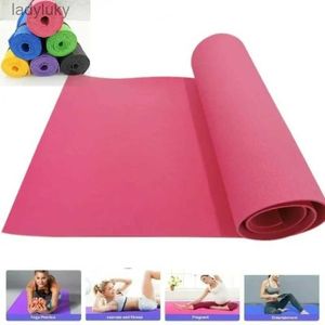 Tapetes de yoga Novo EVA Sports Yoga Mat Household Thickened Fitness Running Soft Pad Jumping Rope Absorvente de Choque Rebote Silencioso Anti Slip PadsL240118