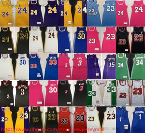 Klasik retro kadınlar Basketbol 15 Vince Carter Jersey dikişli etek Allen Iverson Patrick Ewing Penny Hardaway Dwyane Wade Stephen Curry Antetokounmpo