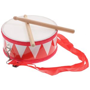 Snare Musical Percussion Toy Drum Kids Toddler Kit Instruments Pedagogiska leksaker Träbarn Baby 240117