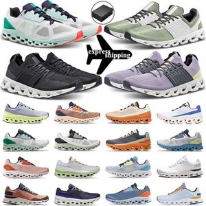 Scatola con scarpe da corsa Neon Bianco Ciano Cloudstratus Nero Magnete Cloudmonster Rosa Rosso Cloudswift Verde Grigio Cloudrunner Allenatore da uomo Nero Cat 4s