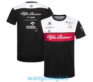 2024 Nya modell T-shirts Designer Summer Men's T-shirt F1 Racing Suit 3D Printed Fashion Trendy Straight