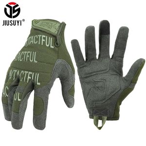 Handskar Camo Hunting Glove Touch Screen Wearresistent Army Shooting Riding Cycling Tactical Airsoft Full Finger Gloves Sport Gear Men