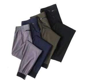 Lümen llmens erkek yoga erkek pantolon kıyafeti spor hızlı kuru çizim sporu cepleri eşofman pantolonlar erkekler gündelik elastik bel 1ihk spor pantolon pockets8889