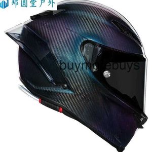 Capacete italiano aberto de rosto inteiro, fibra de carbono, agv, pista, gp, rr, rossi, circuito, motocicleta, pista, motociclista, 4l6c