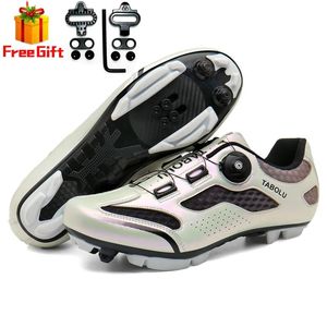 Skodon 2022 Cykelskor Mtb cykel sneakers Cleat Nonslip Men's Mountain Cyklingskor Cykelskor Spd Road Skodon hastighet andas andas