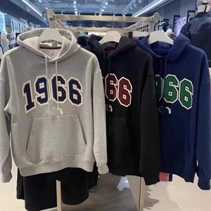 Hoodie designer mäns norra makade tröjor ytterkläder brev tryck blixtlås långärmad rund hals lös tröja bomull snöig bergskläder