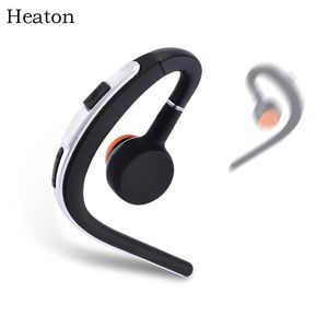 Hörlurar Heaton Bluetooth -hörlurar Kontor Trådlös Bluetooth v4.1 Earphone Headsets med mic stereo Sound Music Earbud gratis frakt