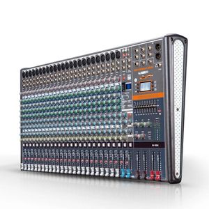 Speakers Professional Audio Mixer Bluetooth 8 Channels 16/ 24channels Dj Mixer Console for Conference Meeting, Stage, Line Array Speaker