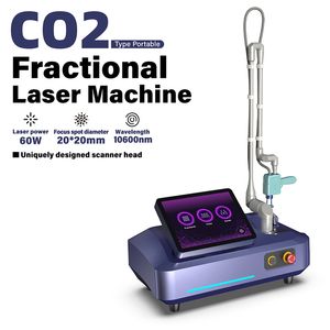 Laser di CO2 professionale per cicatrici da acne Skin Resurfacing Machine Salon Usa 60W Power Power CO2 Laser Cutter Rimozione Acne Removal Beauty Machine FDA