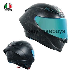Открытый анфас Agv Pista Gprr Флагманский мотоциклетный шлем из углеродного волокна Трек Полный шлем Ice Blue Chameleon Limited Edition X3KE
