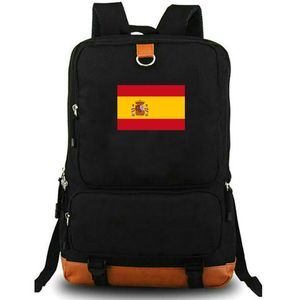 Spain backpack ESP Country Flag daypack Espana school bag National Banner Print rucksack Leisure schoolbag Laptop day pack