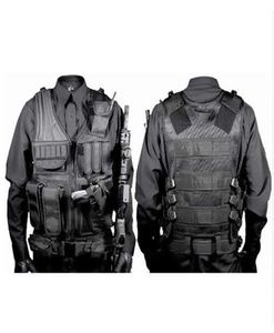 Men039s Vests Tactical Vest Military Combat Armor Mens Hunting Army Adjustable Outdoor CS Training2124420