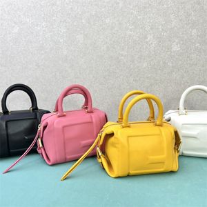 Kostka designerka torebka pojedynczego ramion TOTE LUSURYS BAGS WOMENS MASE MATE BIAŁY KLANDPER