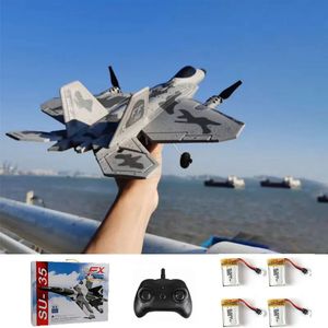 SU-35 Glider RC Plane Wingspan RC Remote Radio Control Drones Airplanes RTF UAV Children Toy Kids Gift Boy Aviation Flight Model 240117