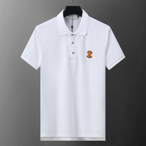 Designer Polo Men's Polos Fashion Men's T-shirt Bomull Material Topp High End T-shirt Bröstmärke Trend Luxury Casual Men's Clothing Asian Size M-3XL