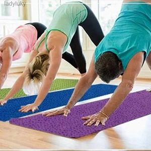 Yogamatten, Yogamatte, rutschfest, Yoga-Handtuch, Decke, Naht, extra lang, faltbar, Fitness-Übung, Pilates-Matte, schnell trocknend, dünn, für Fitnessstudio, Sport, Decke, L240118